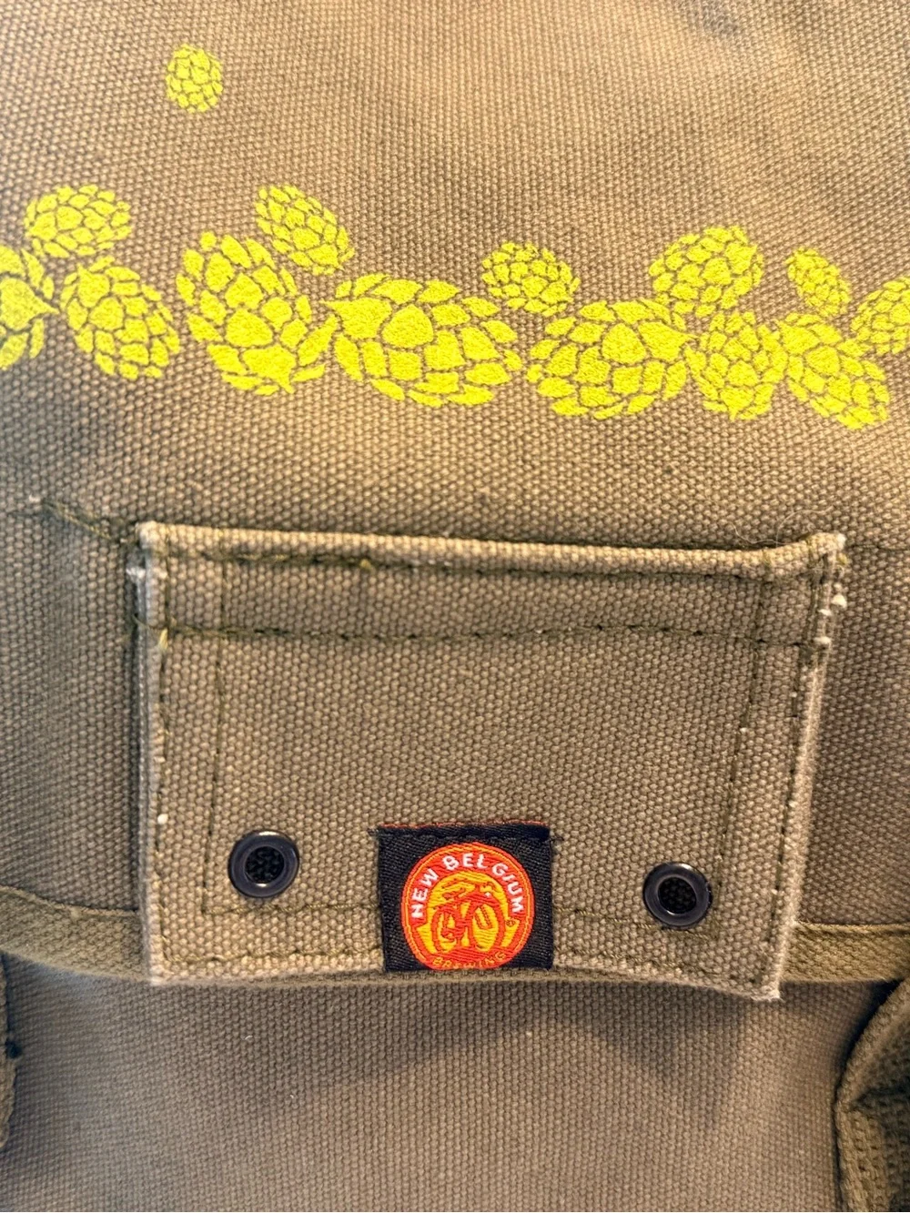 New Belgium Brewing Military Backpack